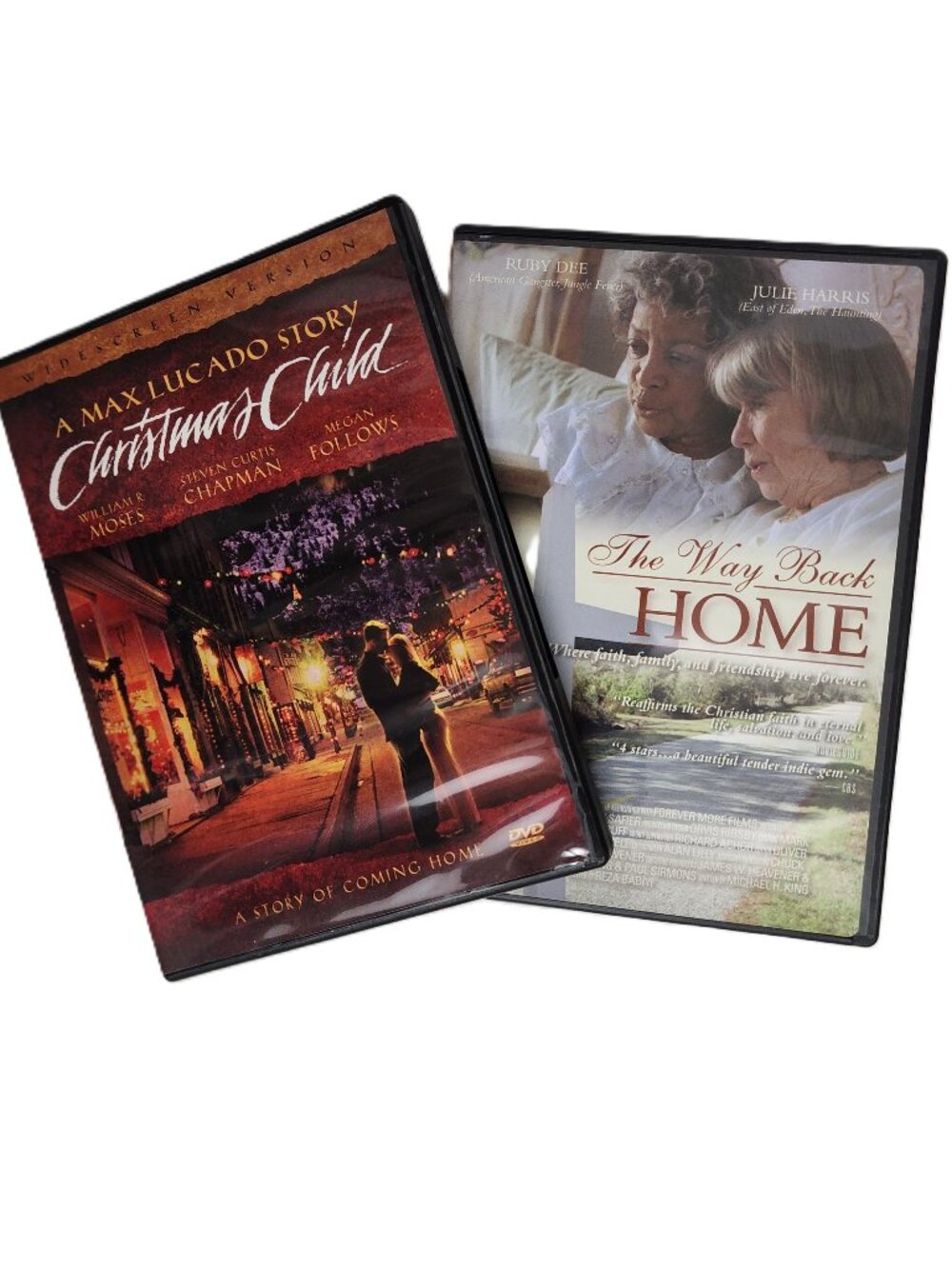 DVD Bundle: Christmas Child: A Max Lucado Story DVD & The Way Back Home DVD